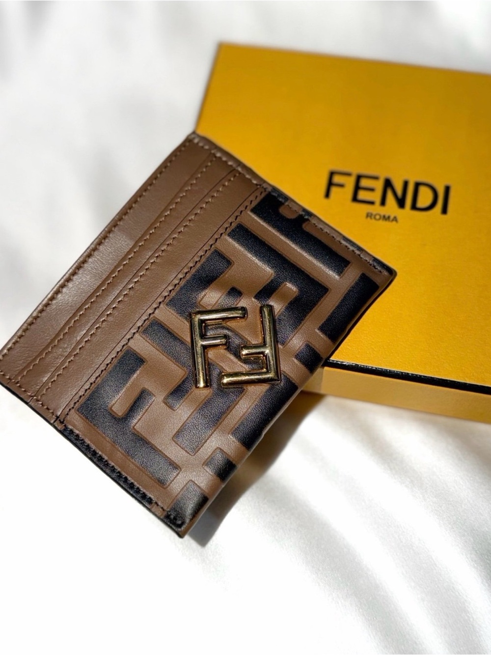 Fendi FF Diamonds Card Case